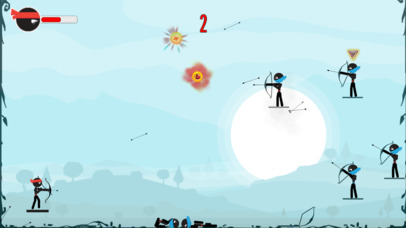 Stickman Archery King - ninja fighting games screenshot 3