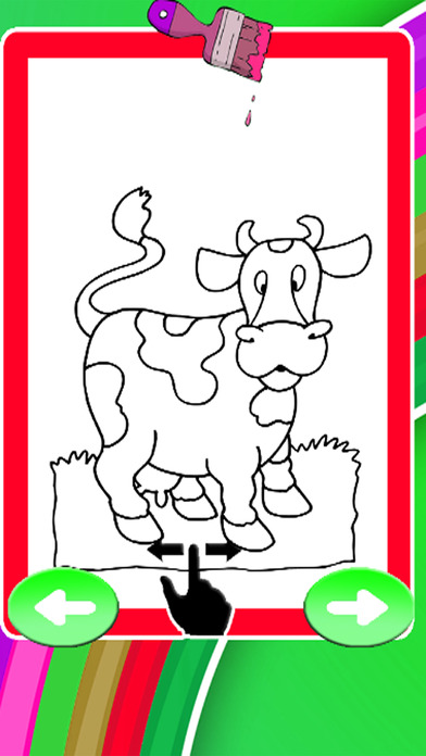 Farm Coloring Book For Cow Drawing Games screenshot 2