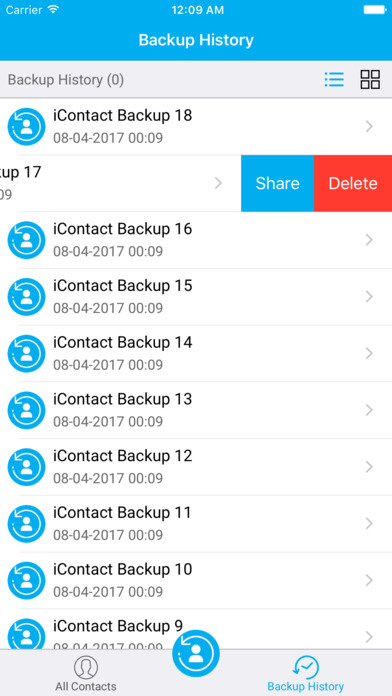 Contacts Backup Manager screenshot 3