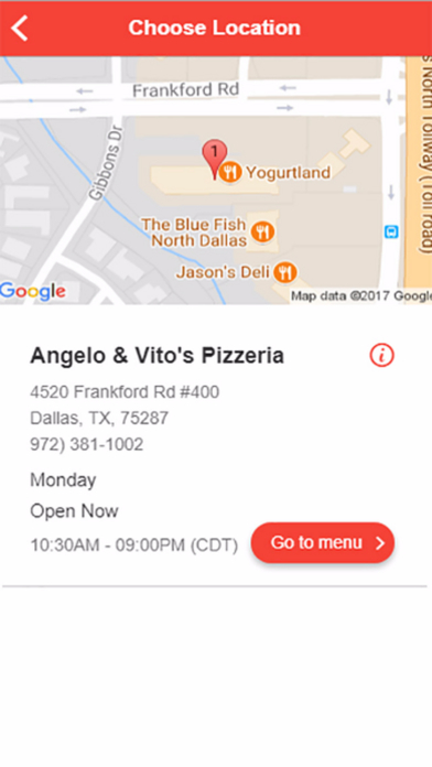 Angelo & Vito's Pizzeria screenshot 2