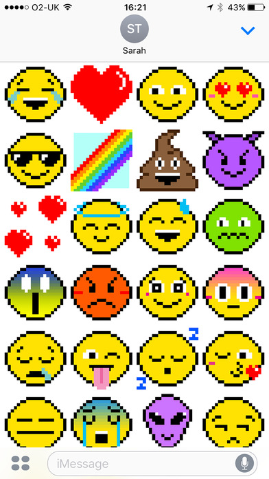 8-bit emojis screenshot 2