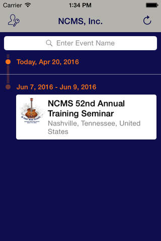  NCMS Annual Training Seminar screenshot 2
