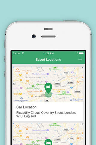 Locate the Location - Car Finder, Restaurant Locator screenshot 3