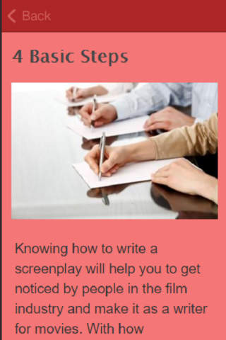 How To Write A Screenplay screenshot 3
