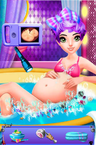 Rocker Mommy's Fantasy Tour——Beauty Dress Up And Makeup/Lovely Infant Care screenshot 2