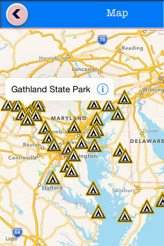 Maryland Campgrounds & RV Parks Guide screenshot 2