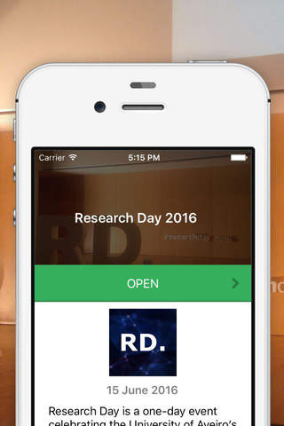 RD 2016 - Research Day screenshot 2
