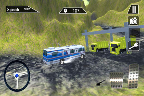 Big 18 Wheeler Truck Parking Pro screenshot 4
