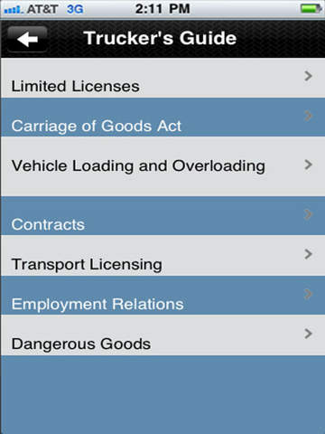 Скриншот из Trucking App NZ