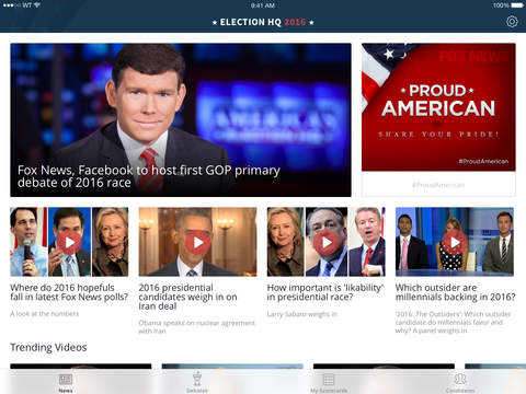 Fox News Election HQ 2016 screenshot 6