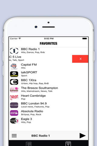 Radio UK : british radios FM screenshot 3