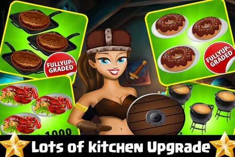 Cafe of Clans 2: Ancient Master-Chef special Ham-Burger Fast food Restaurant screenshot 3