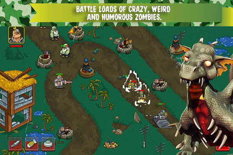 Zombie War TD screenshot 3