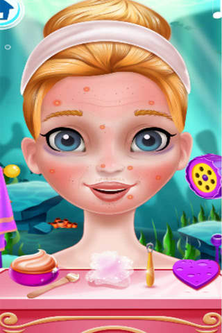 Ребенок Русалка Makeover:бесплатные игры screenshot 3