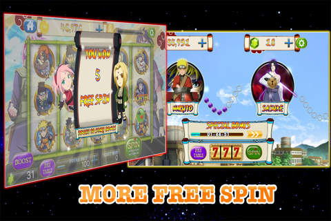 Chibi Amine Poker Game: Top Fun Simulation Slot Casino, Fortune Play Poker Style screenshot 4