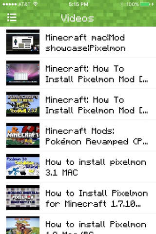 PIXELMON MOD FOR MINECRAFT PC EDITION - ULTIMATE POCKET GUIDE screenshot 2