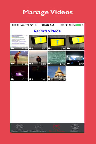 Web Recorder - Record Video, Web Browser, Display Screen and Save to Cloud Drive screenshot 2