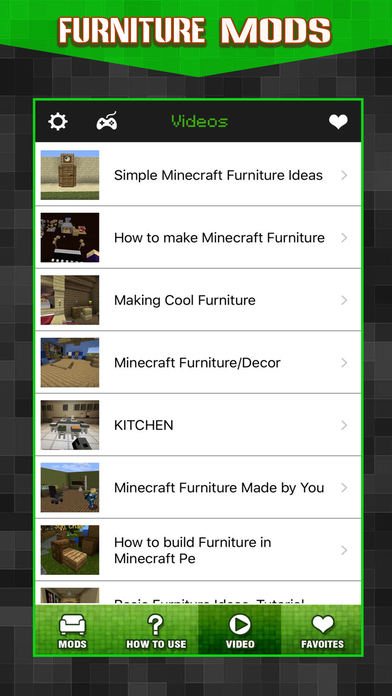 Screenshots of New Furniture Mods - Pocket Wiki & Game Tools for Minecraft PC Edition for iPhone