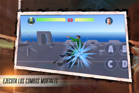Superheroes Fighting 3D - Showdown Deluxe screenshot 3