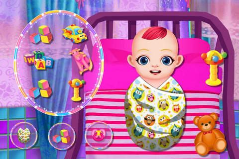 Crystal Queen's Sugary Baby - Pretty Mommy Pregnancy Check/Cute Infant Care screenshot 4
