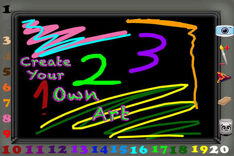 123 Coloring Pages Paint & Learn To Count Numbers screenshot 2