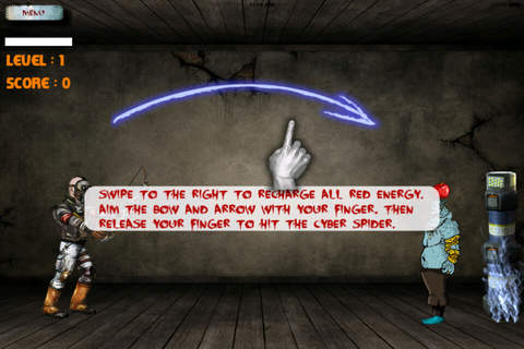 Galactic Warrior Of Arches - Archer Game Veloz screenshot 2