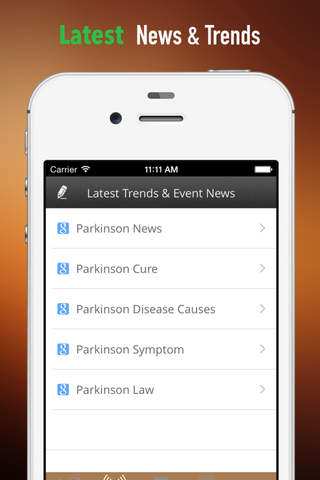 Parkinson's Disease:Symptoms and Treatment screenshot 4