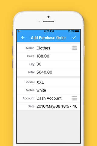 Day Sales Tracker 2 - Purchase Order Manager & Retail Invoicing screenshot 2