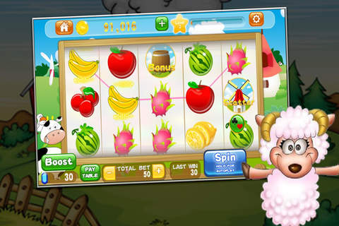 Farm Slots HD - Free Las Vegas Video Slots & Casino Game screenshot 4