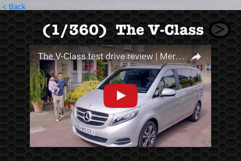 Best Cars - Mercedes V Class Photos and Videos | Watch and learn with viual galleries screenshot 4