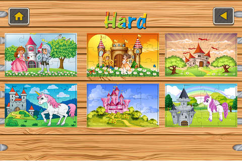 My Pony Princess Jigsaw Puzzles Free For Kids Games screenshot 3