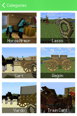 HORSES MOD for Minecraft Game - Pocket Guide PC Edition (with racing) screenshot 2