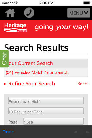 Heritage Motor Group screenshot 4