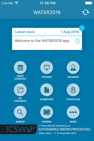 WATER2016 screenshot 2