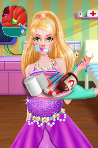 Fashion Girl's Teeth Surgery-Model Dentist Game screenshot 3