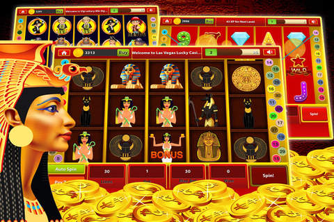 Pharaoh Slots Machine - Free Casino Game screenshot 2