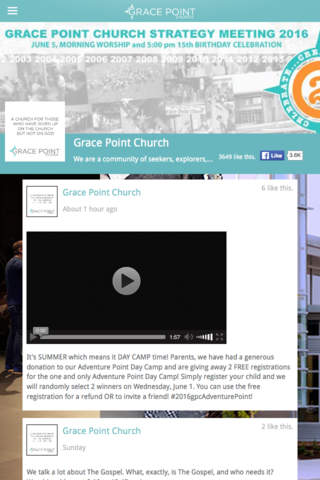 Grace Point Church - AR screenshot 2
