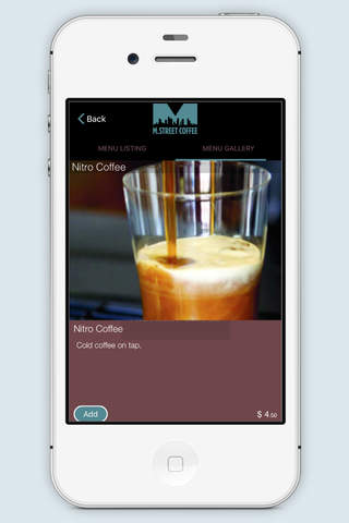 M Street Coffee screenshot 3