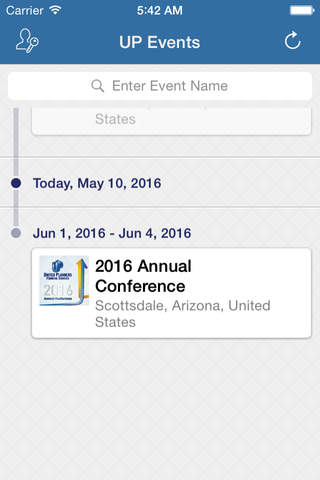 United Planners Events screenshot 2