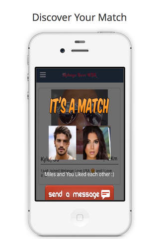 Melange Love USA:#1 Online Interracial Dating Swipe App screenshot 3