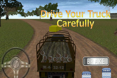 Wood Transporter Truck Simulator – Drive logging lorry in this ultimate driving game screenshot 4