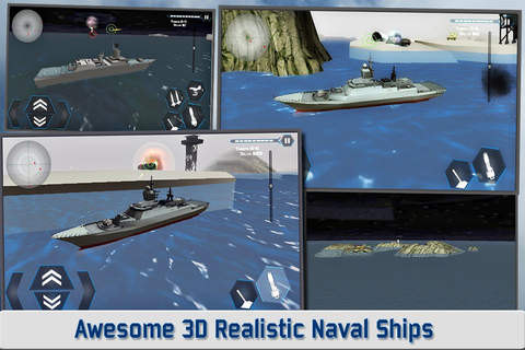 Modern Navy Warship World War II Free screenshot 4