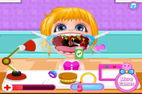 Baby Throat Doctor With Barbie screenshot 3