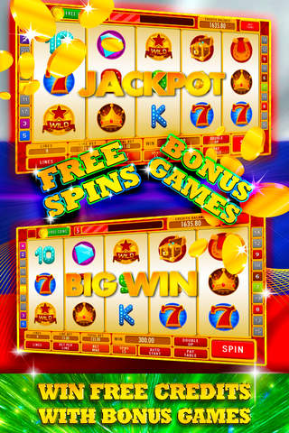 Russia Slot Machine: Fun ways to win daily prizes while travelling to the biggest country in the world screenshot 2