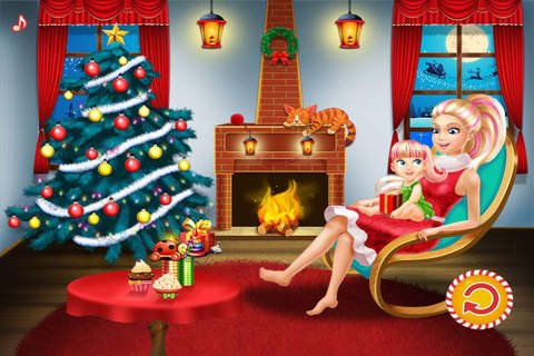 小公主苏菲亚的圣诞夜 - 布置漂亮圣诞小屋，女生儿童教育小游戏免费 screenshot 3