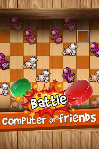 Checkers Boards Puzzle Pro - “ Cats and Kittens Games with Friends Edition ” screenshot 3