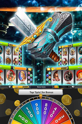 Titan's VIP 2 Slot Machines:  Play Olympus 7's Mythology Casino of Zeus Jackpot Treasure screenshot 2