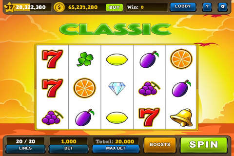 Classic Casino Slot Machine Game : Win Big Jackpot Daily Rewards screenshot 3