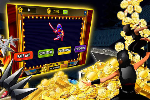 Mega Ninja Blackjack Free Game with Slots: Free Games HD ! screenshot 2