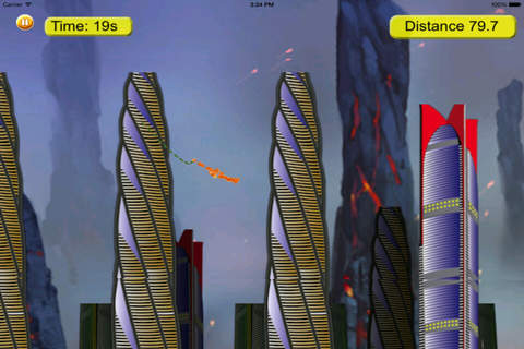 A Flames Rope Hero PRO - Amazing Game Rope screenshot 3